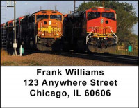 Diesel Trains Address Labels | LBTRA-08