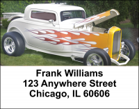 Hot Rods Address Labels | LBTRA-11