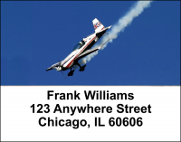 Stunt Planes Address Labels | LBTRA-13