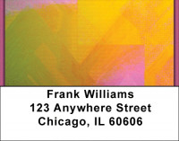 Colorful Collage Address Labels | LBZABS-06