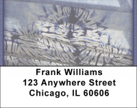 Retro Tie Dye Address Labels | LBZABS-15