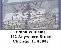 Retro Tie Dye Address Labels | LBZABS-15