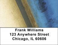 Geometric Grunge Address Labels | LBZABS-17