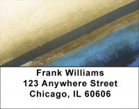 Geometric Grunge Address Labels | LBZABS-17
