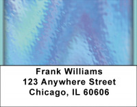 Retro Shimmer Address Labels | LBZABS-22