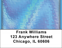 Retro Shimmer Address Labels | LBZABS-22