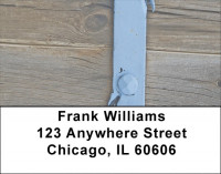 Metal Wood Stone Address Labels | LBZABS-24