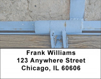 Metal Wood Stone Address Labels | LBZABS-24