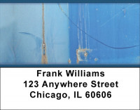 Rusty Art Address Labels | LBZABS-25