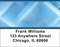 Blue Squared Address Labels | LBZABS-41