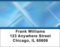 Blue Squared Address Labels | LBZABS-41