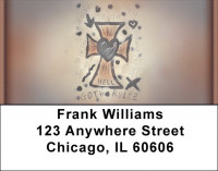 Goth Rulez  Address Labels | LBZABS-42