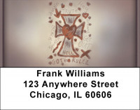 Goth Rulez  Address Labels | LBZABS-42