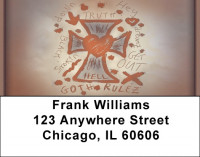 Goth Rulez  Address Labels | LBZABS-42