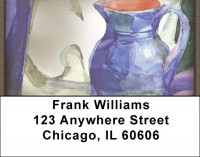 Tuscan Inspired Watercolor Address Labels | LBZABS-43