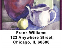 Abstract Vases Address Labels | LBZABS-44