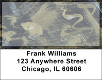 Abstractions In Grunge Address Labels | LBZABS-46
