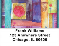 Quilt Inspired Americana Art Address Labels | LBZABS-48