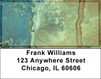 Watercolors On Canvas Address Labels | LBZABS-49