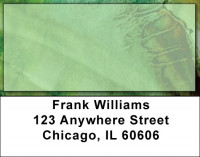 Green Acrylics Address Labels | LBZABS-50