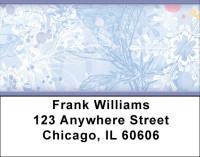 Frosty Winter Ice Address Labels | LBZABS-51