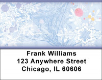 Frosty Winter Ice Address Labels | LBZABS-51