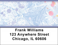 Frosty Winter Ice Address Labels | LBZABS-51