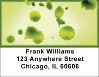 Painting It Green Address Labels | LBZABS-52