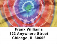 Tie Dye Address Labels | LBZABS-54
