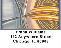 Graphic Metal Address Labels | LBZABS-59