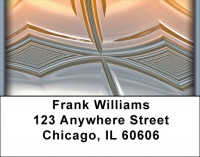 Graphic Metal Address Labels | LBZABS-59