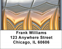 Graphic Metal Address Labels | LBZABS-59