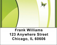 Butterflies Go Green Address Labels | LBZABS-64