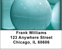Colorful Blue Lights Address Labels | LBZABS-68