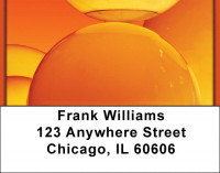 Colorful Gold Lights Address Labels | LBZABS-69