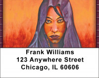 African Art Address Labels | LBZAFR-10