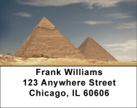 Egyptian Monuments Address Labels | LBZAFR-11