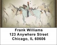 Native American Art Address Labels | LBZAFR-12
