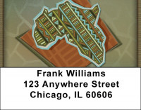 Black History Address Labels | LBZAFR-13