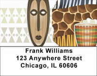 Black History Flat Address Labels | LBZAFR-14