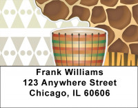 Black History Flat Address Labels | LBZAFR-14