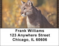 Cougars Address Labels | LBZANI-31