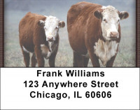 Cows Address Labels | LBZANI-54