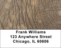 Elephants Up Close and Personal Address Labels | LBZANI-69