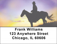 Roundup At Sunrise Address Labels | LBZANJ-13