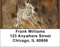 Horse Paintings Address Labels | LBZANJ-34
