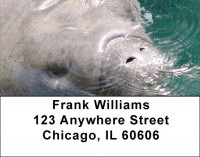 Manatee Address Labels | LBZANJ-41