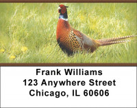Pheasants Address Labels | LBZANJ-56