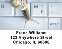 Slow Computer Address Labels | LBZANJ-69