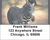 Zebra Safari Address Labels | LBZANJ-94